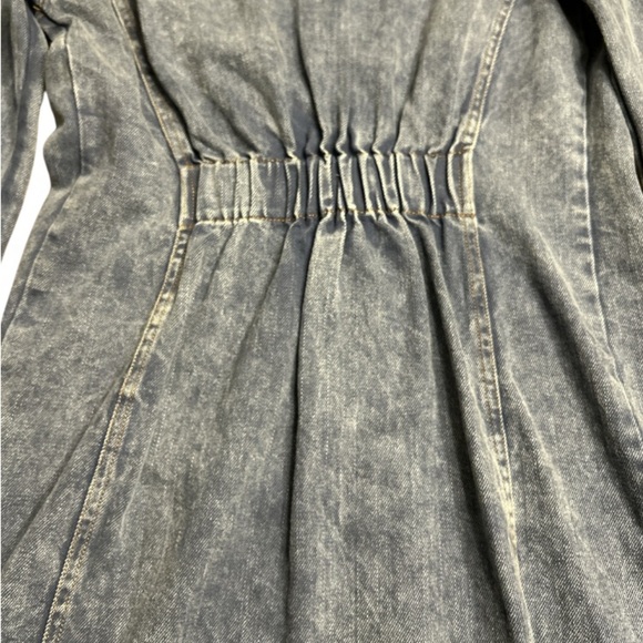 Whiteroom + Cactus Long Sleeve Denim Women’s Dress Size Small - Picture 3 of 7
